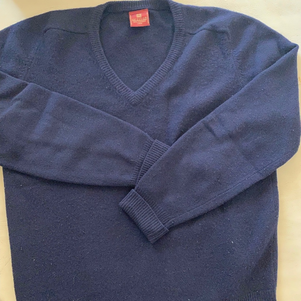 Nordstrom cashmere v neck sweater
